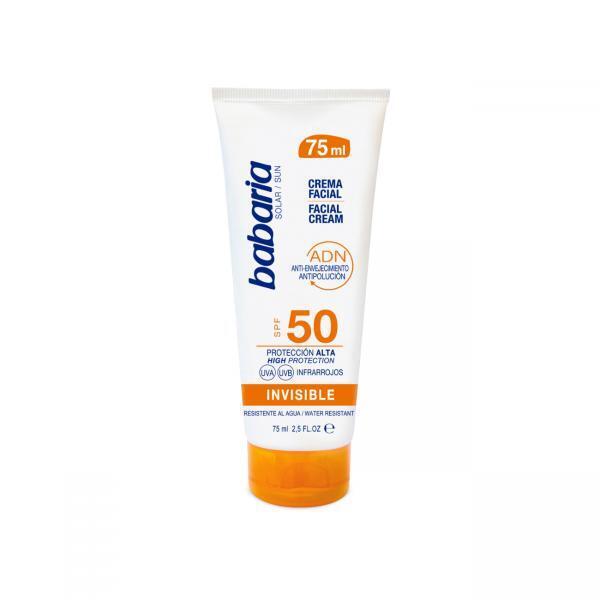 Babaria Facial Cream Invisible Spf50 75ml