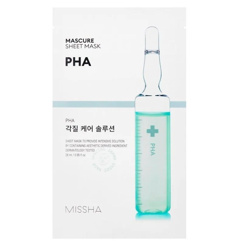 Missha Mascure Peeling PHA maschera in fogli, 28 ml
