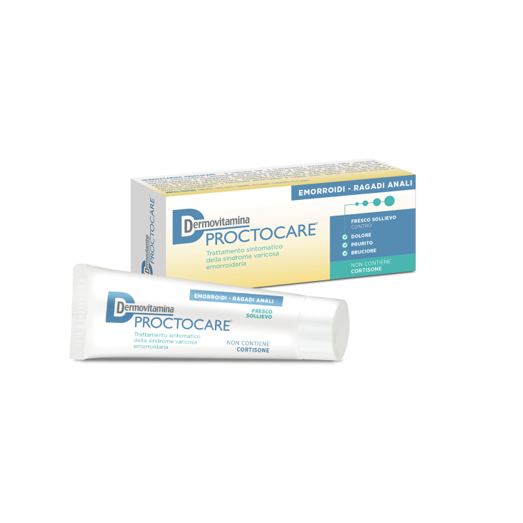 Dermovitamina Proctocare Crema Per Emorroidi E Ragadi Anali 30 ml