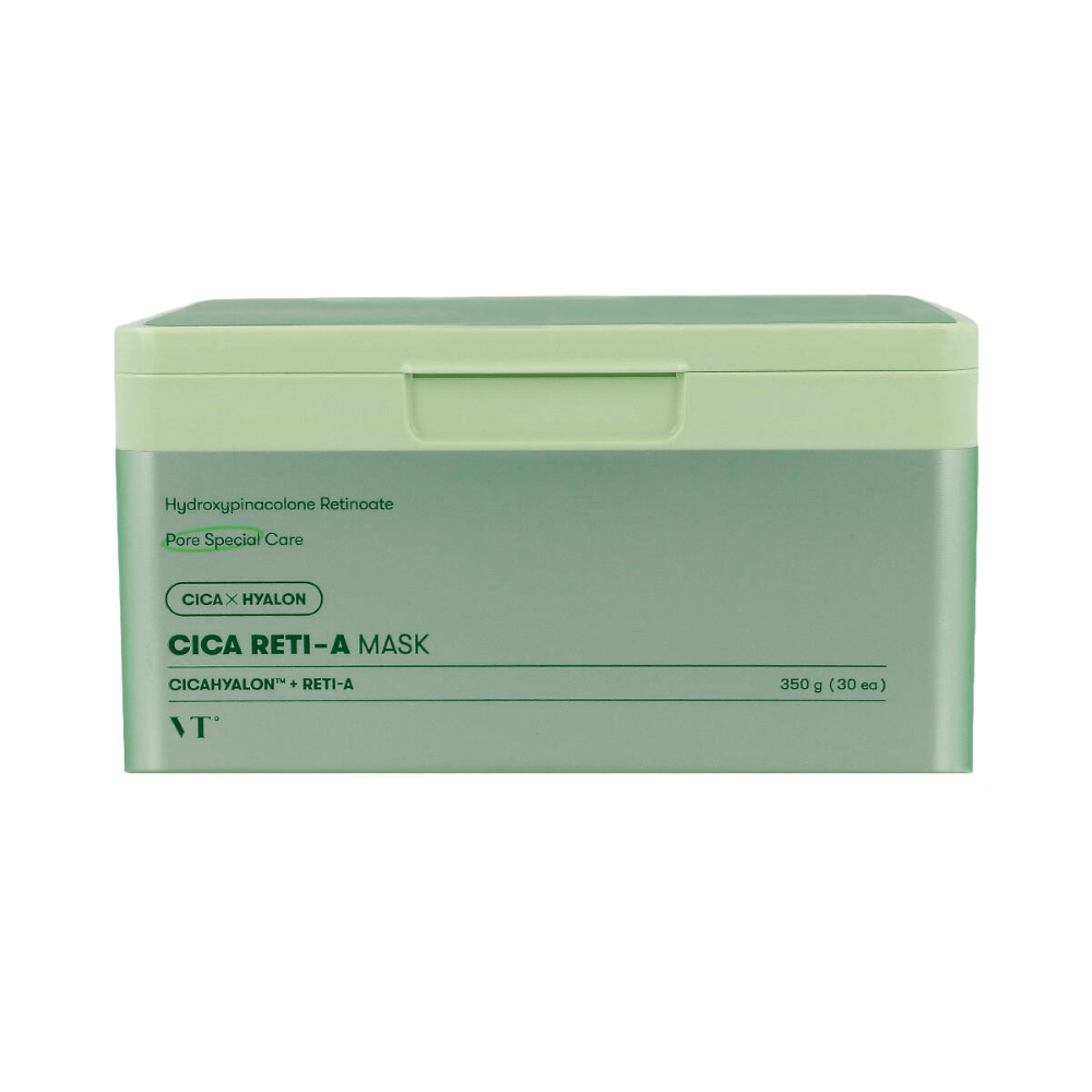 VT Cosmetics Ceci Reti-A Maschere con Cicahyalon™ e retinolo quotidiano 30 pezzi