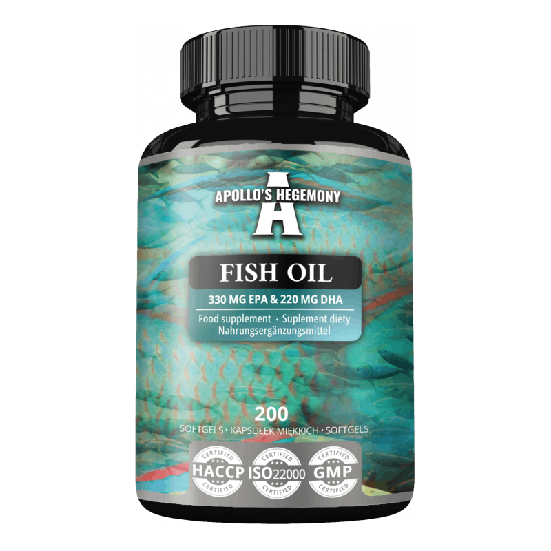 APOLLO'S HEGEMONY Fish Oil 1000mg 200 softgels