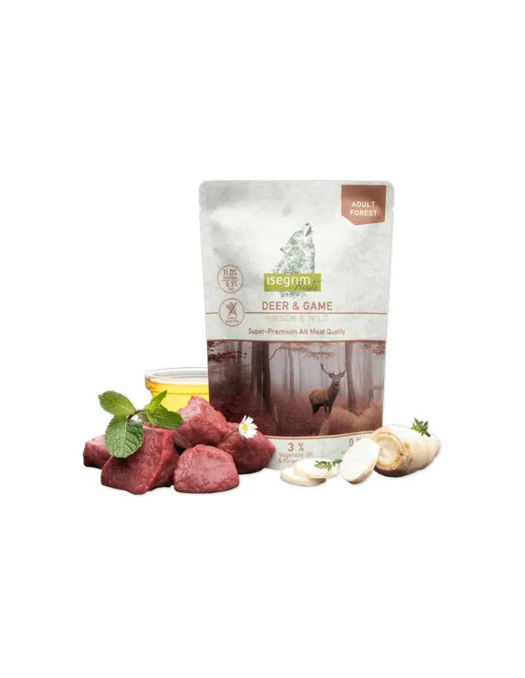 Isegrim Roots Cervo e Selvaggina 410 gr