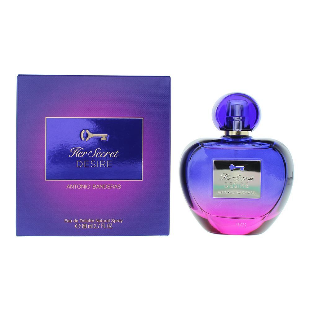 Antonio Banderas Her Secret Desire EDT 80ml Perfume For Women