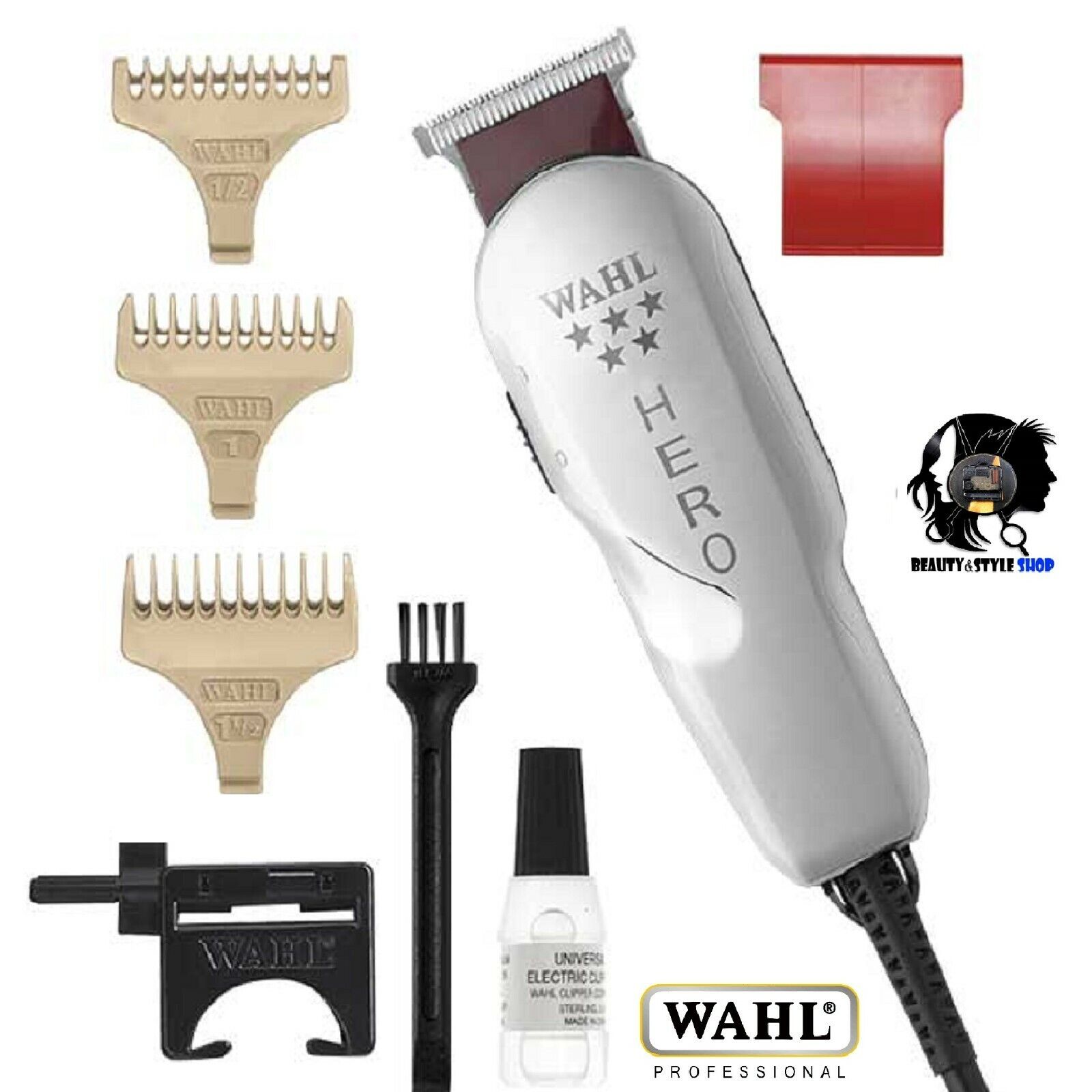 WAHL HERO TOSATRICE TAGLIACAPELLI TRIMMER ZERO OVERLAP DISEGNI HAIR TATTOO