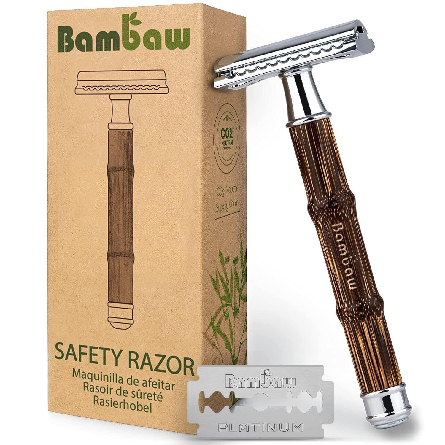 Rasoio uomo per rasatura barba | Rasoio barba | Rasoio metallo | Rasoio sicur...