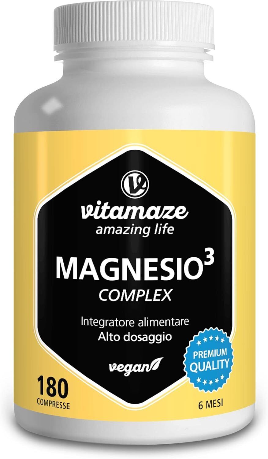Vitamaze® Magnesio Completo 350 180 unità (Confezione da 1), Complex