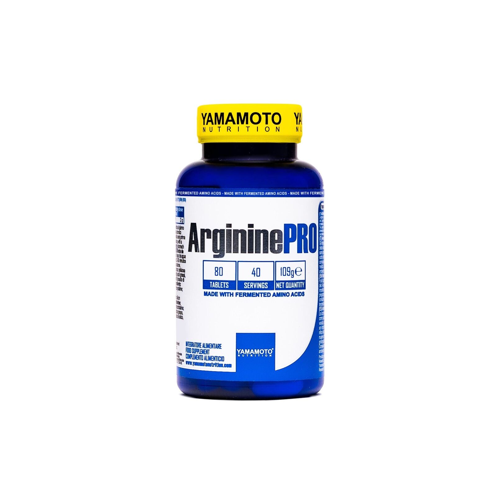 Yamamoto Arginine PRO 80 compresse Integratore Arginina palestra uomo donna spor