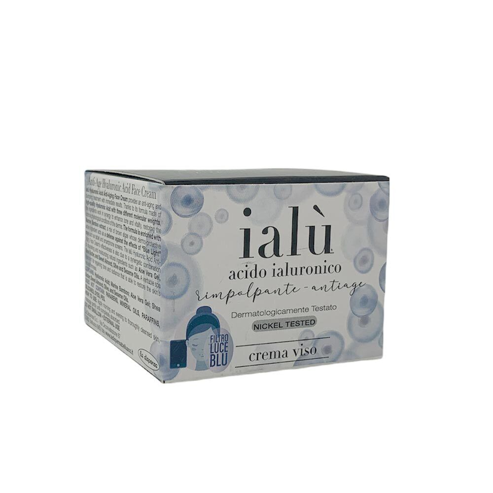 La Dispensa Ialù - Crema Viso Rimpolpante Anti-Age con Acido Ialuronico, 50ml