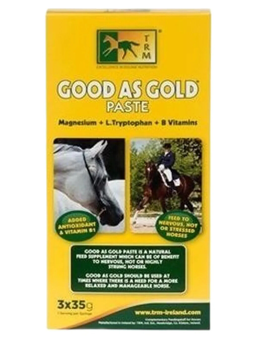 TRM Good as Gold pasta 3 x 35 gr