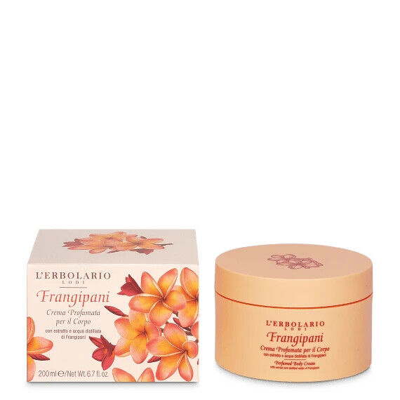 L ERBOLARIO Crema Profumata per il Corpo Frangipani 200ML
