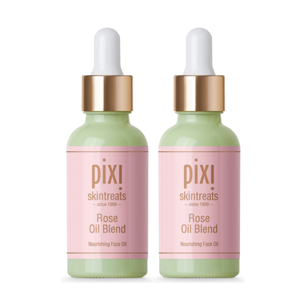 Pixi Skintreats Rose Oil Blend Nourishing Face Oil 30ml x2