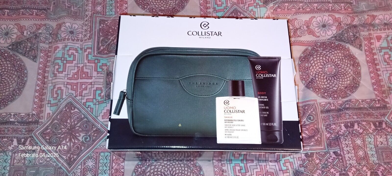 Collistar Cofanetto Uomo Crema Viso Detergente Scrub Viso e Barba