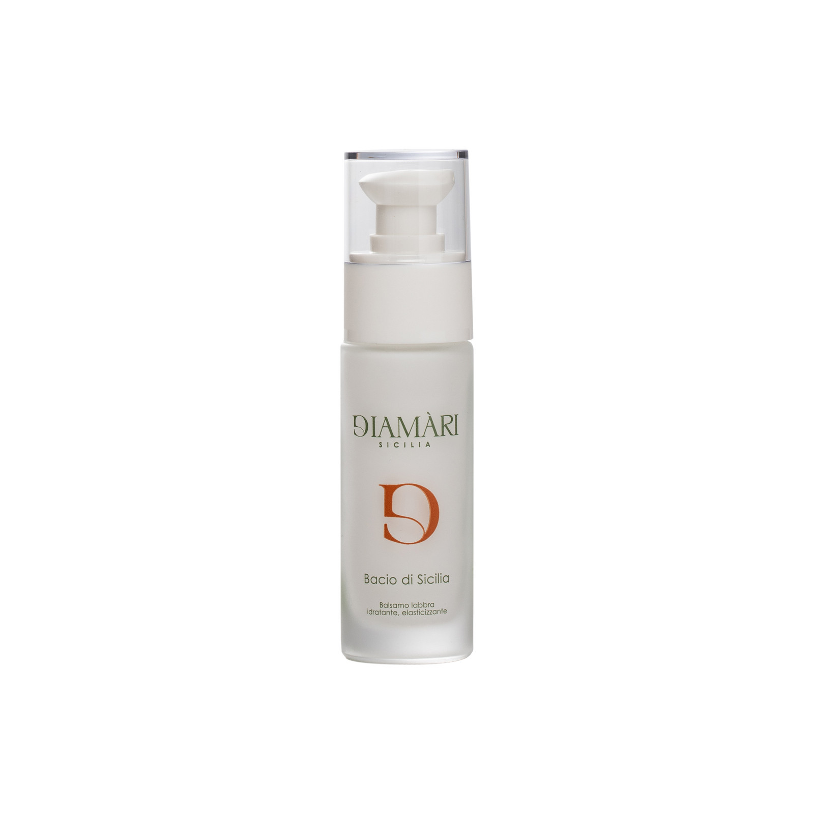 Balsamo Labbra Nutriente e Rimpolpante Diamàri Bacio di Sicilia, Biologico, N...