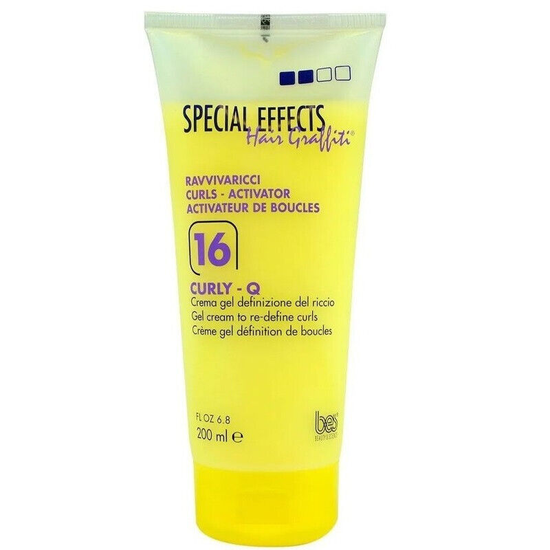 Bes Curli-Q Crema Capelli Gel Definizione del Riccio 200 ML