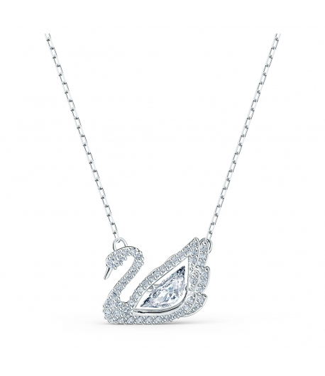 Collana Swarovski Dancing Swan rodio  5514421