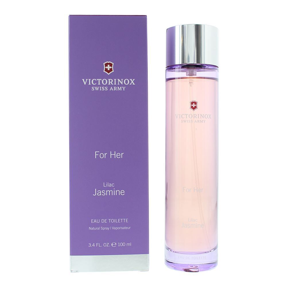 Swiss Army Victorinox Lilac Jasmine EDT 100ml Spray For Women Her Brand NEW