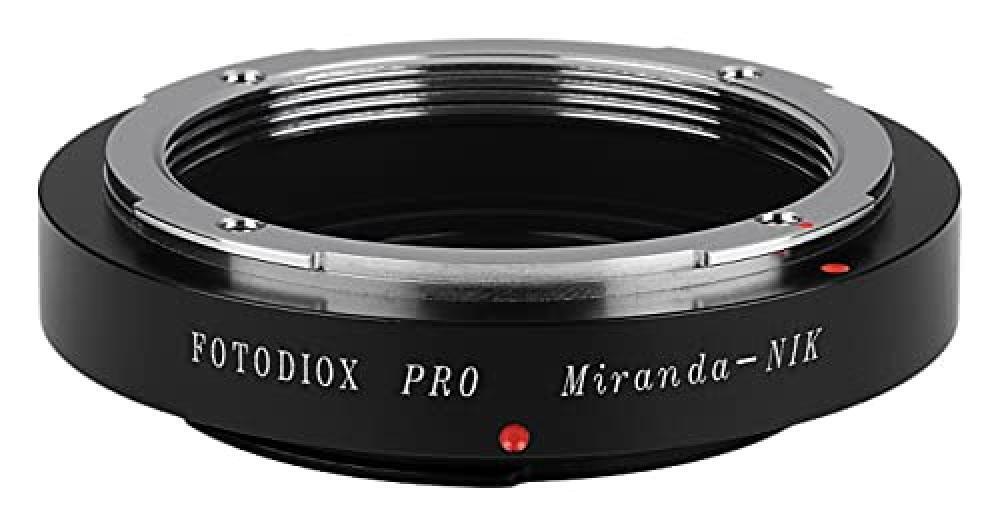 (TG. Miranda) Fotodiox - Miranda NikonF Pro, adattatore per Miranda, colore: Ner