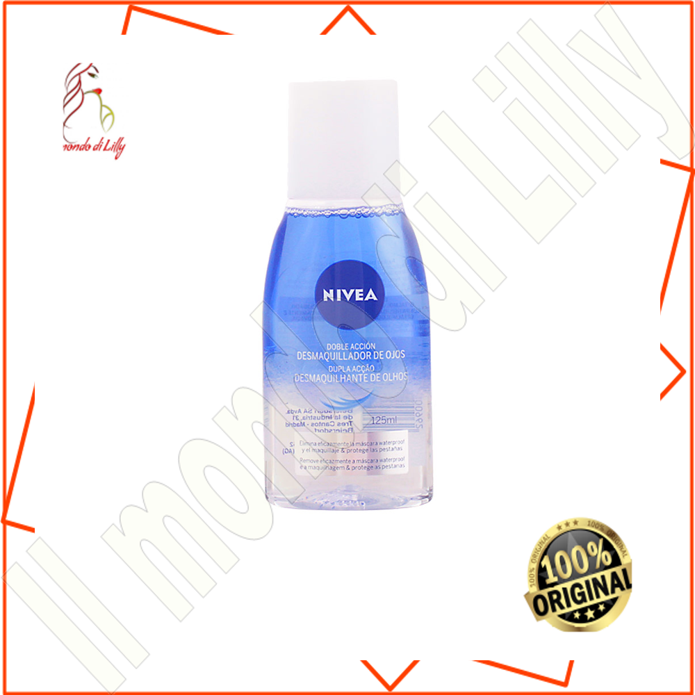 VISAGE double action waterproof eye makeup remover 125 ml