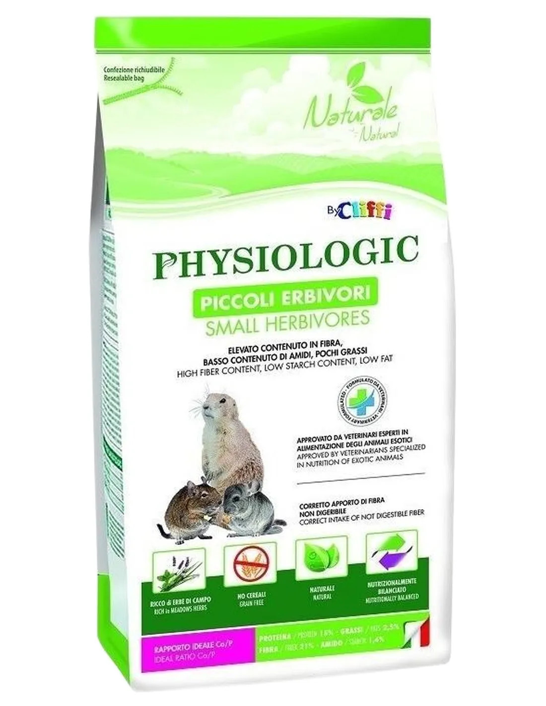 Cliffi physiologic erbivori 800 gr