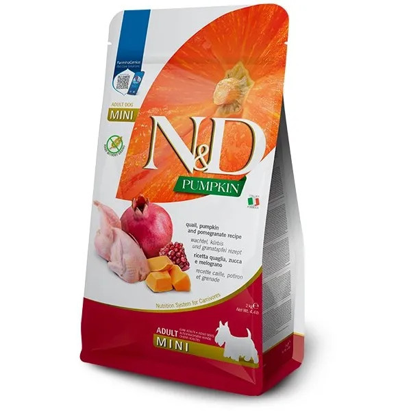 N&D Pumpkin Adult Mini Quaglia 2 Kg
