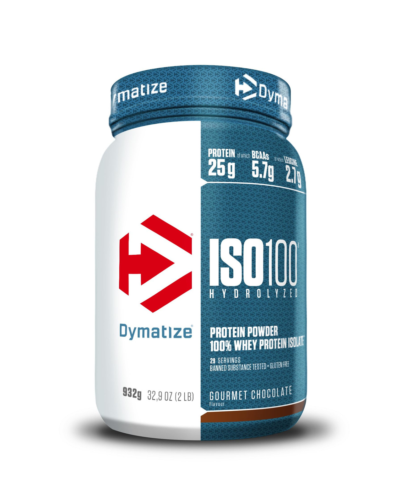 Dymatize ISO 100 Hydrolyzed Gourmet Chocolate 932g - Proteine del siero (I8e)