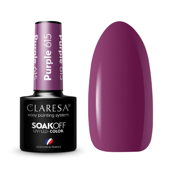 Claresa Smalto Semipermanente Purple - 5g