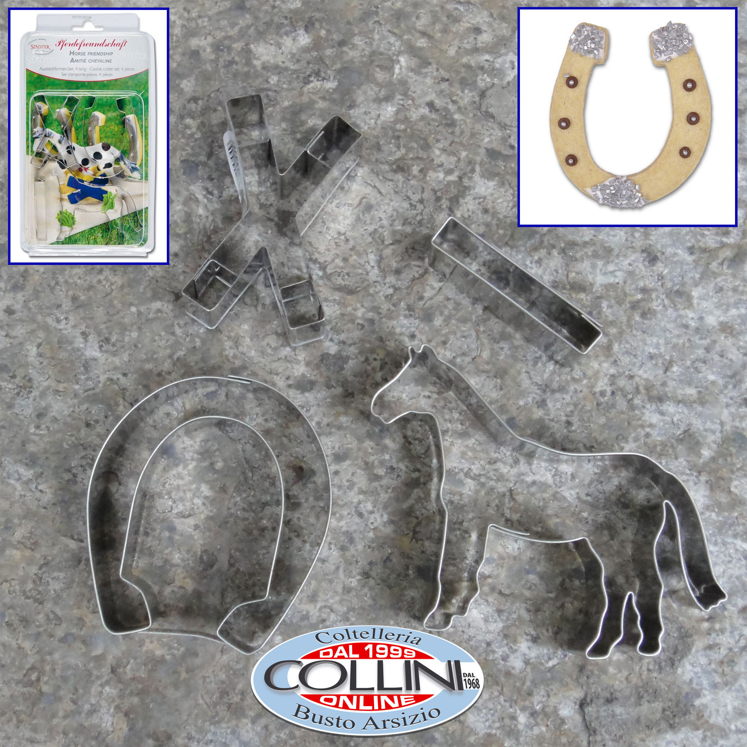 Stadter - Set tagliapasta  Horse Frienship