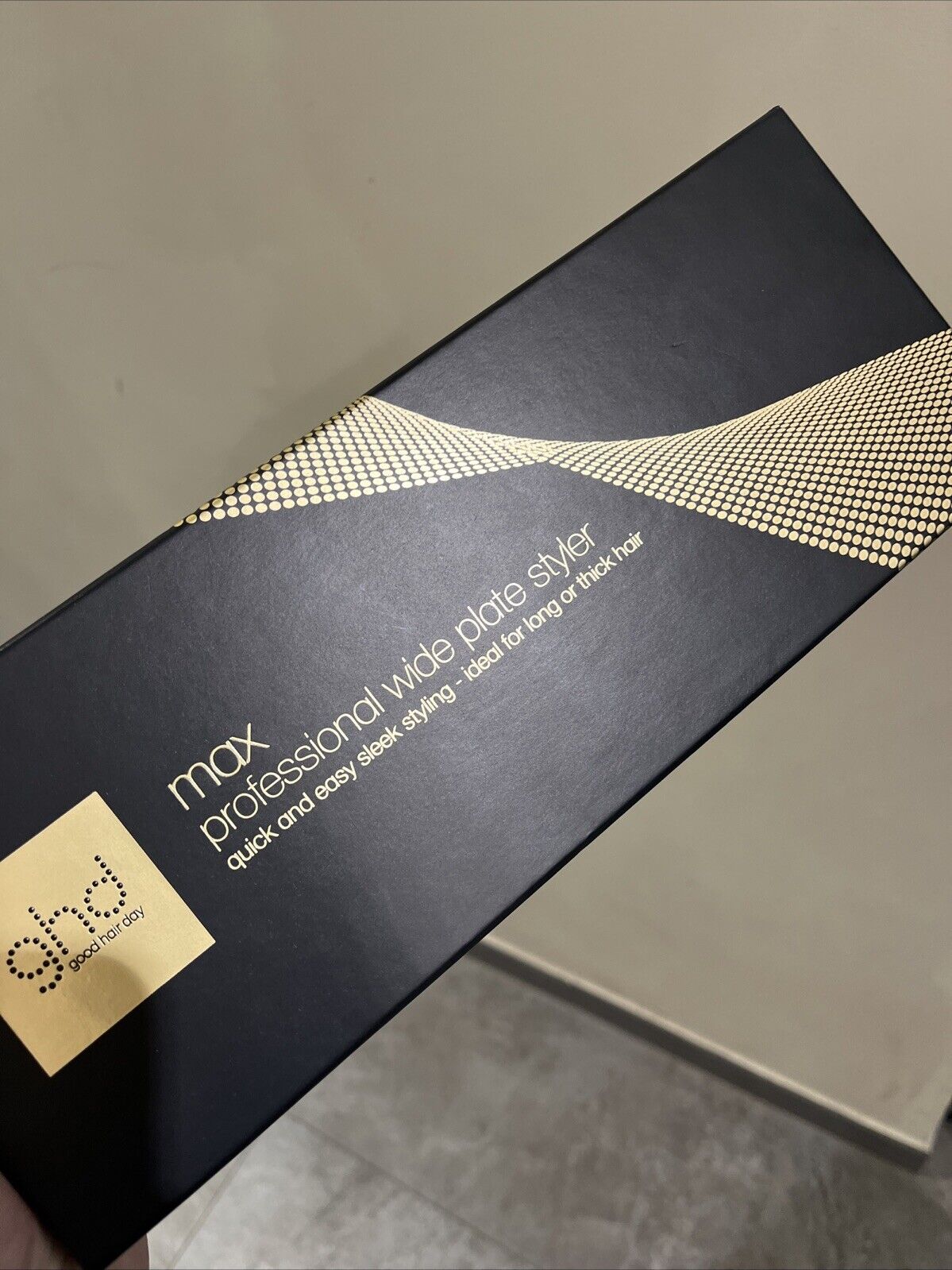 GHD MAX STYLER PIASTRA CAPELLI LARGA CON LAMELLE AMPIE