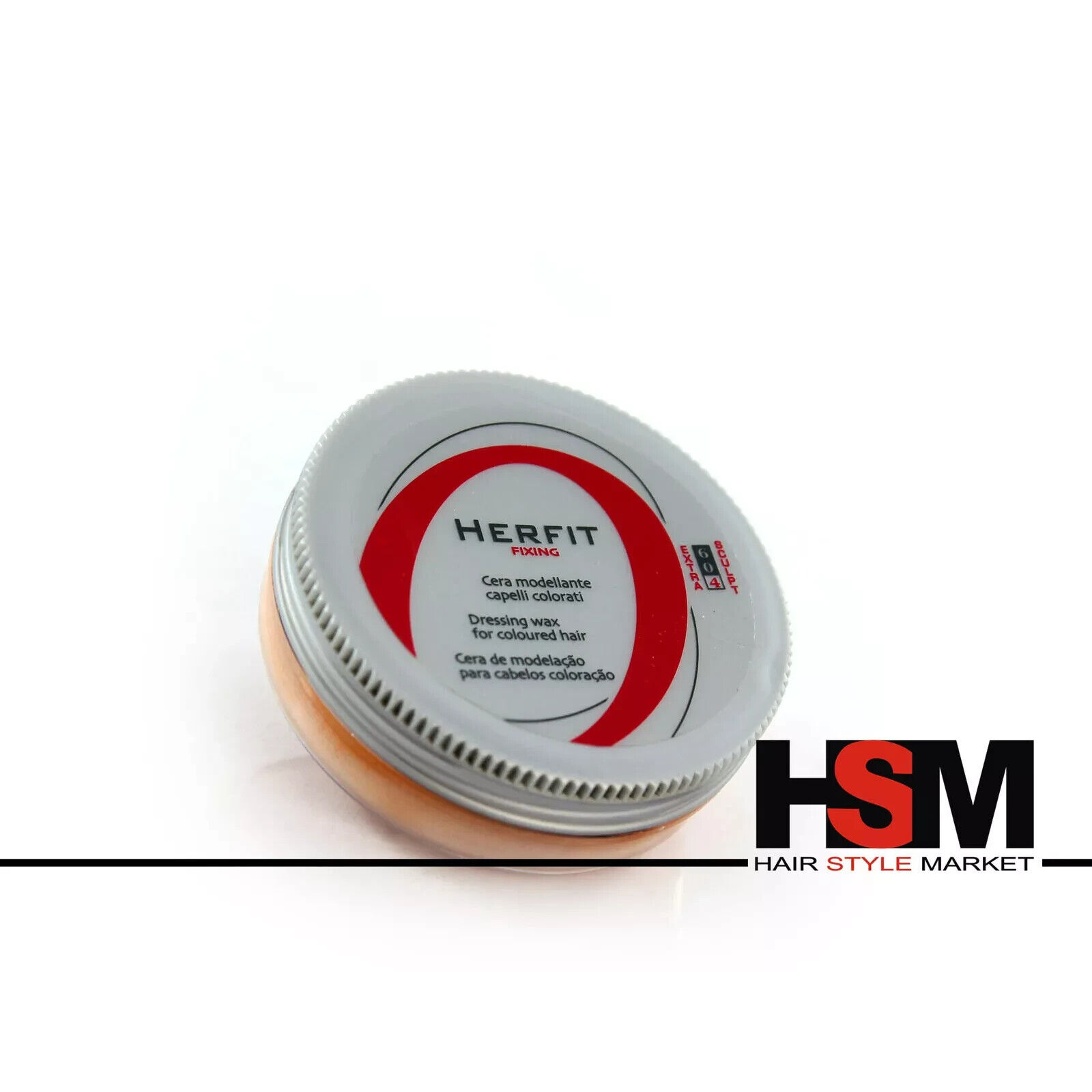 Cera Capelli Colorati Tenuta Media Forte Modellante | Herfit Fixing Wax 100 ml