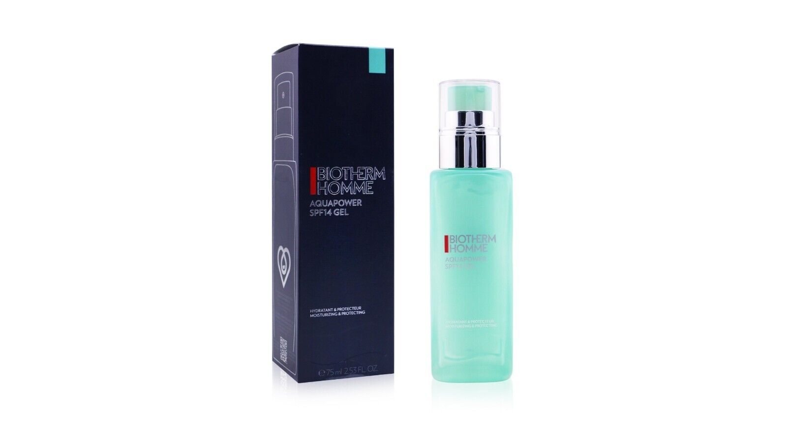 BIOTHERM HOMME AQUAPOWER DAILY DEFENSE SPF14 GEL - 75 ml