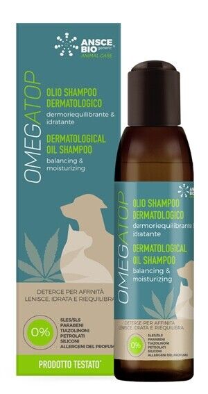 Ansce Bio Generic Omegatop Olio Shampoo Dermatologico 200 Ml