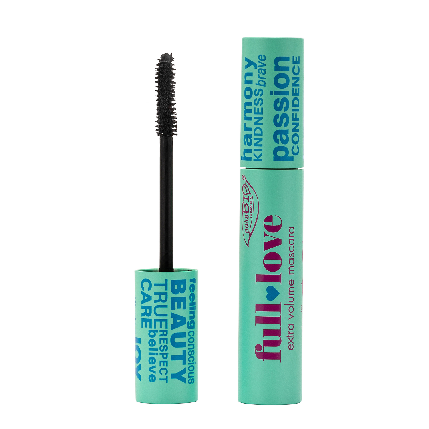 PUROBIO FULL LOVE MASCARA EXTRA VOLUME NERO 14,7ml LUNGA DURATA FINO A 12H