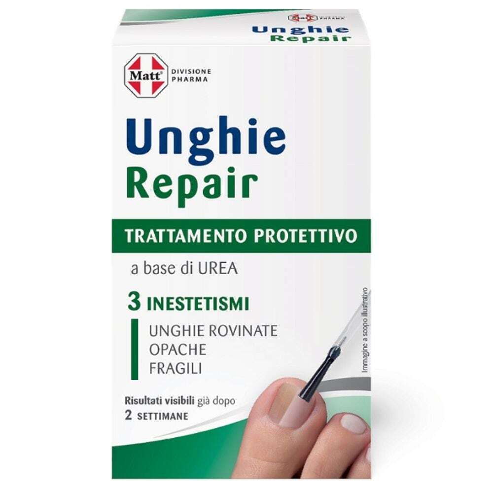 Matt Unghie Repair Trattamento Protettivo a base di Urea, 7ml