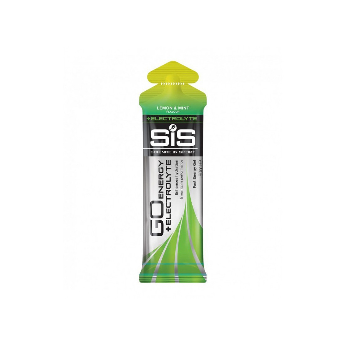 gel isotonico go energy+ electrolyte gusto limone e menta 60ml SIS131051 SIS Sci