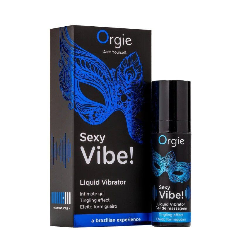 GEL intimo eccitante coppie effetto vibrazione formicolio stimolante