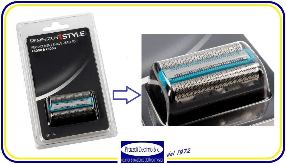 RICAMBIO TESTINA RETINA LAMINA LAMA RASOIO REMINGTON F4000 F5000 STYLE ORIGINALE