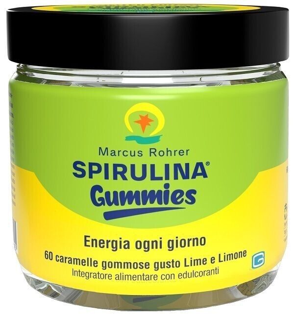 SPIRULINA GUMMIES Marcus Rohrer - Energia ogni giorno - 60 gummies ►PROMO◄