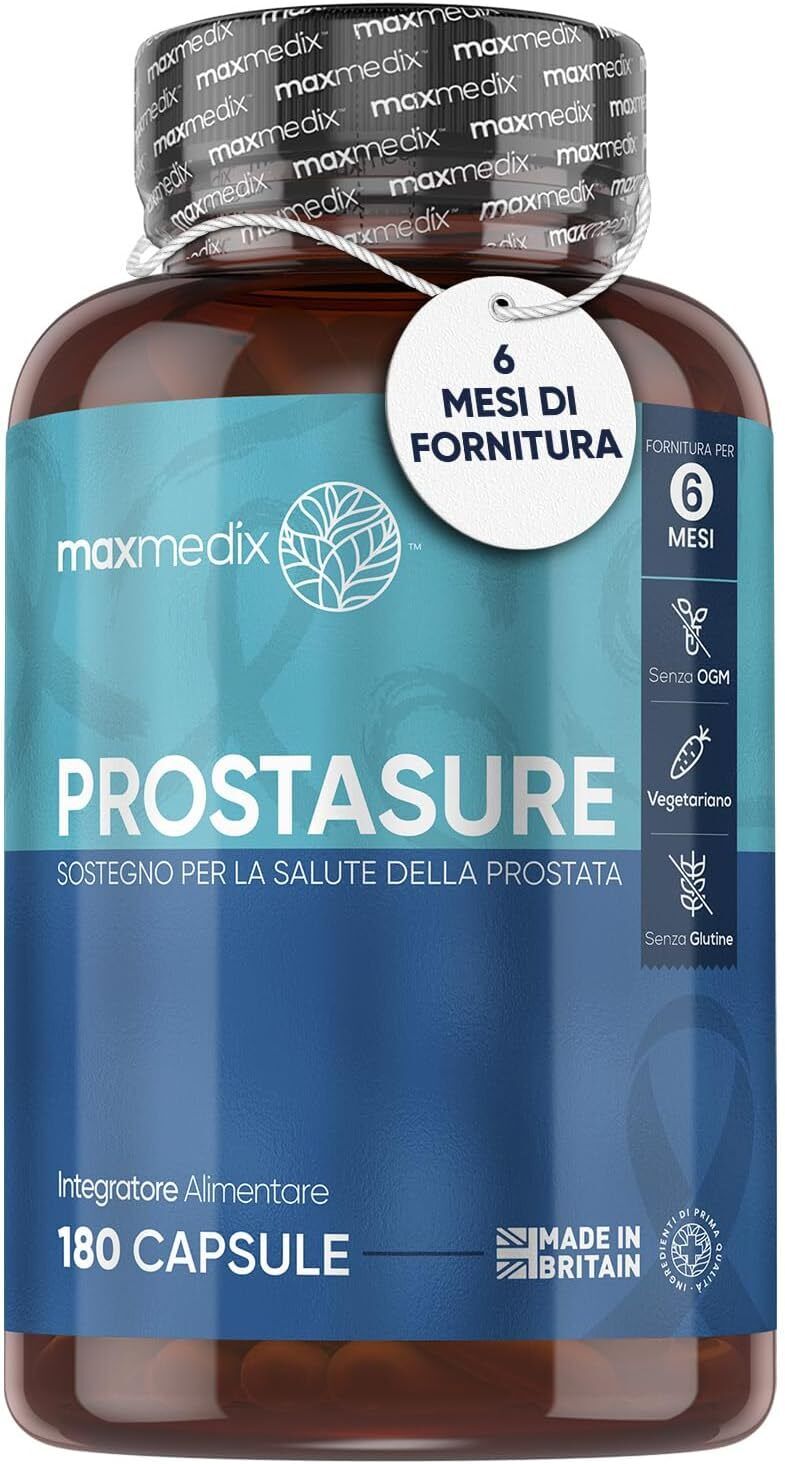 ProstaSure Integratore Serenoa Repens (Saw Palmetto) 600mg 180 Capsule