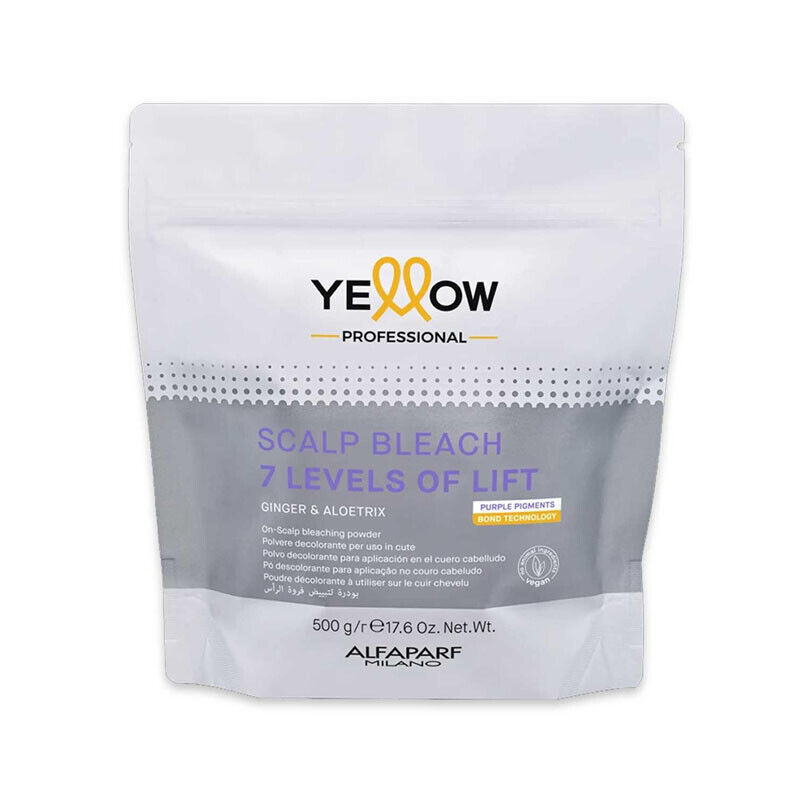 Decolorante ALFAPARF Yellow Scalp Bleach 7 Levels Of Lift 500g