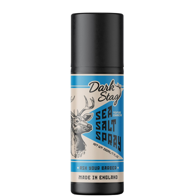 Dark Stag Spray Salato Capelli Effetto Spiaggia Opaco Naturale | Sea Salt 200 ml