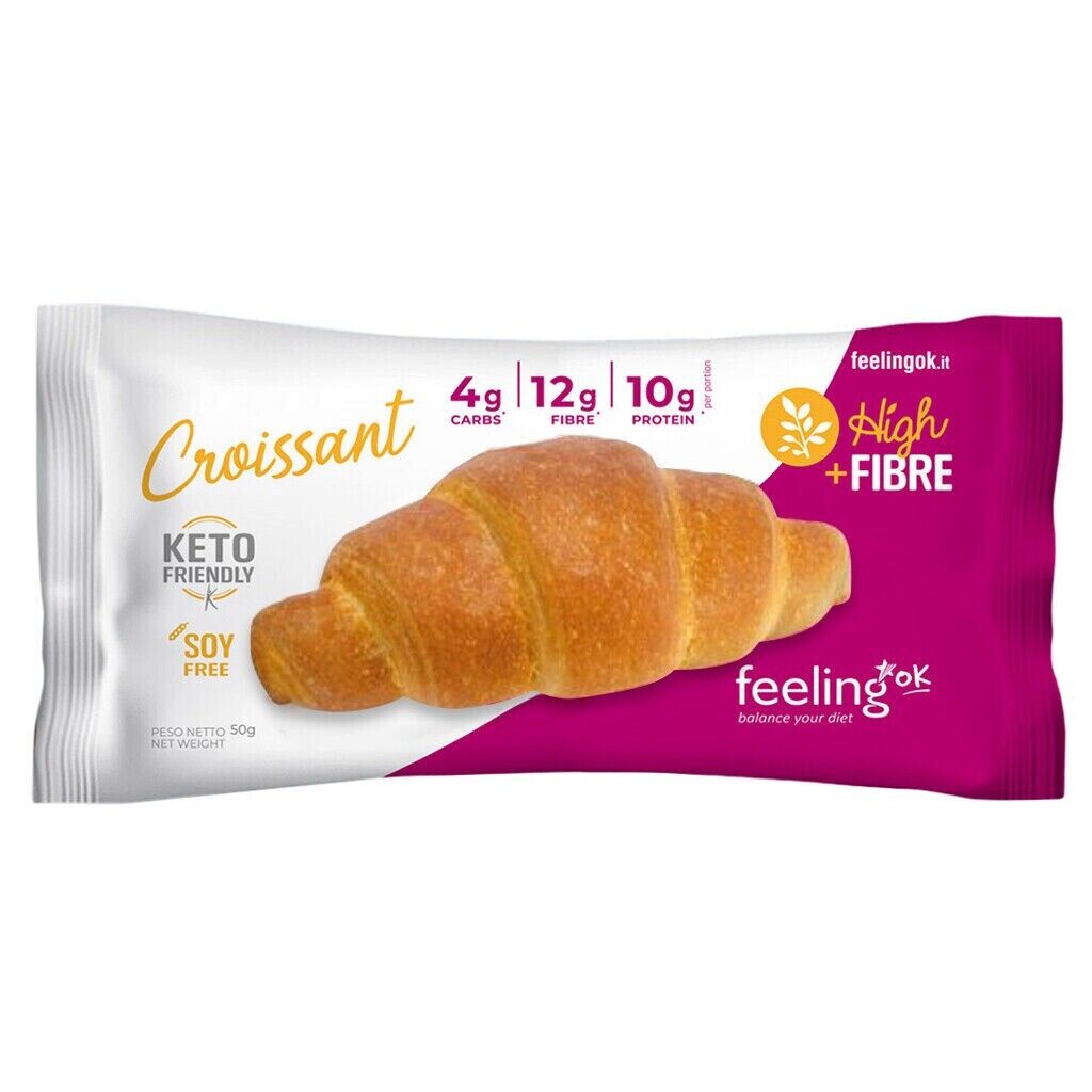 FEELING OK CROISSANT + FIBRE 50 GR Naturale - dieta ketogenica