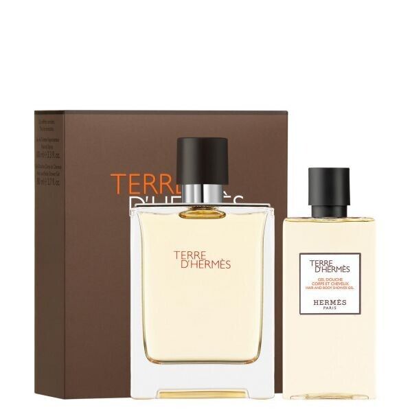 Cofanetto terre hermes 100 ml Eau de Toilette + Gel doccia 80 ml Originale Uomo