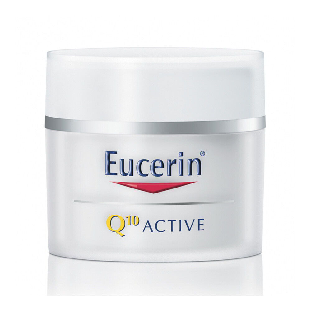 Eucerin Q10 Active - Crema Giorno Anti-rughe per Pelle Secca, 50ml