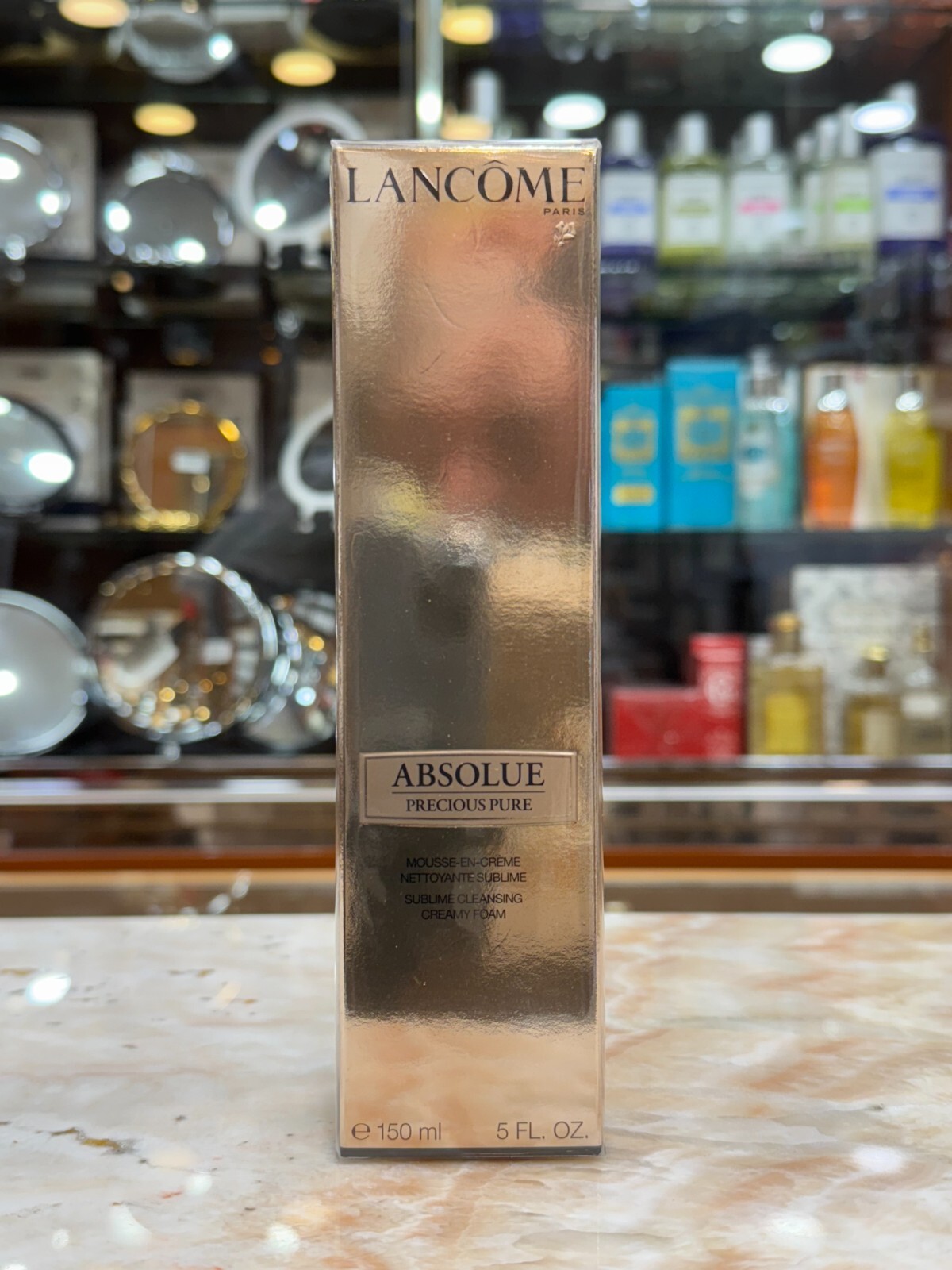 LANCOME ABSOLUE PRECIOUS PURE SCHIUMA PULIZIA CLEANSING FOAM 150 ML VISO