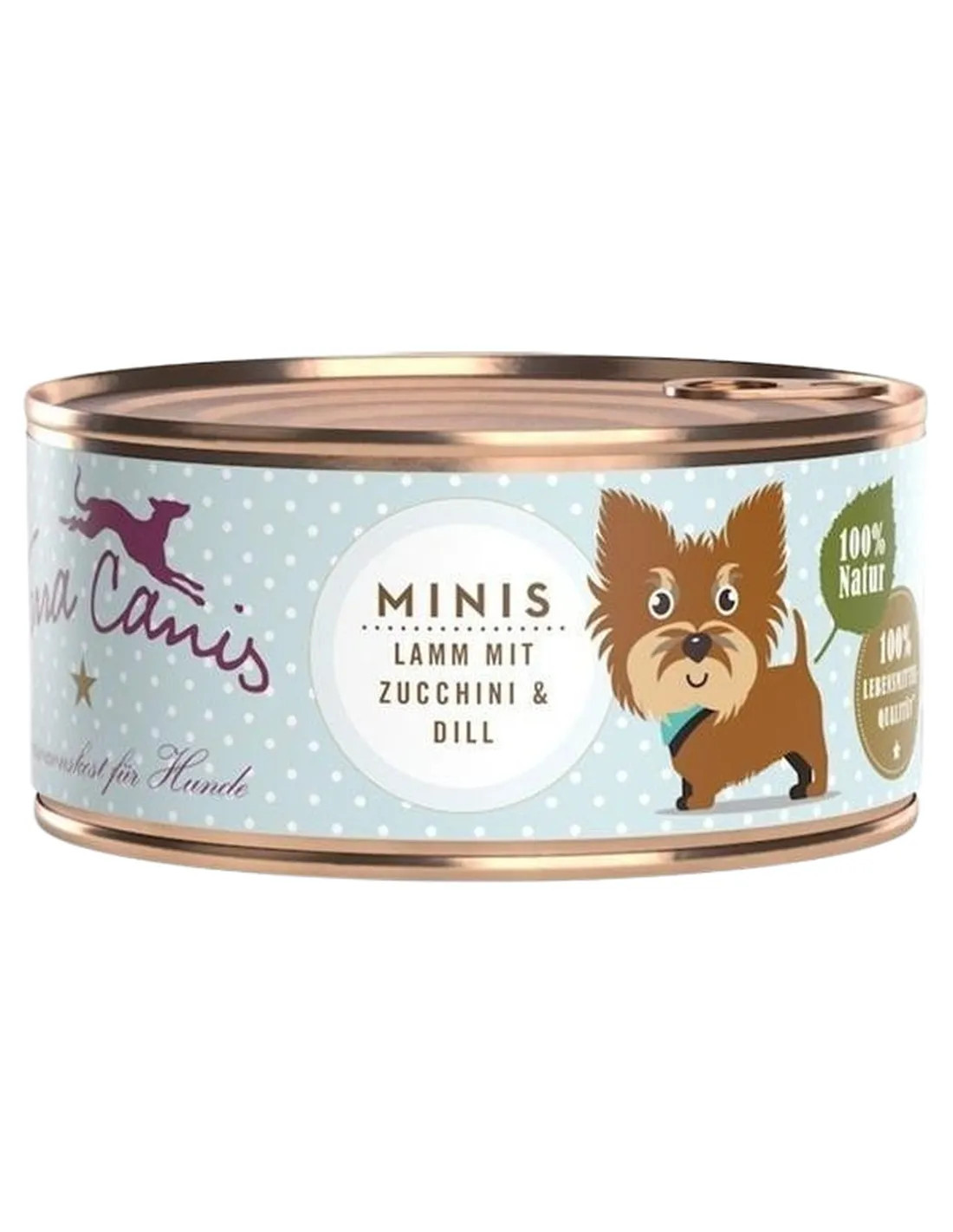 Terra canis minis agnello con zucchine e aneto 100 gr