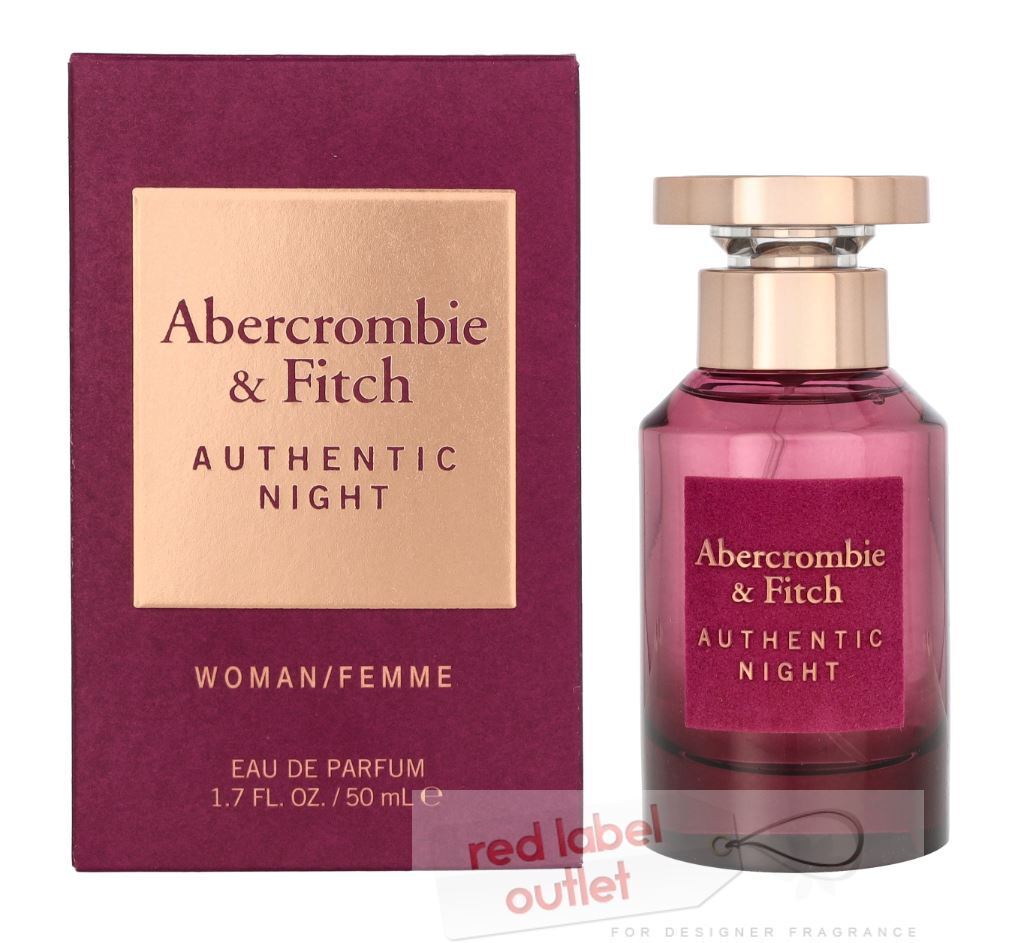 Abercrombie & Fitch Authentic Night Women Eau de Parfum Spray 50ml