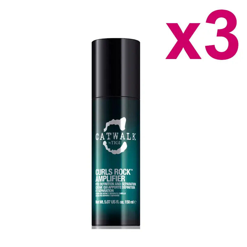 TIGI Kit Curls Rock Amplifier 3 Pezzi x 150ml Catwalk