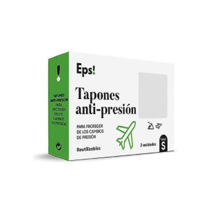 Eps AntI-Pressure Ear Plugs Size S 2 Units