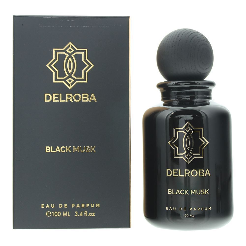 Delroba Black Musk EDP 100ml Spray Per Uomo