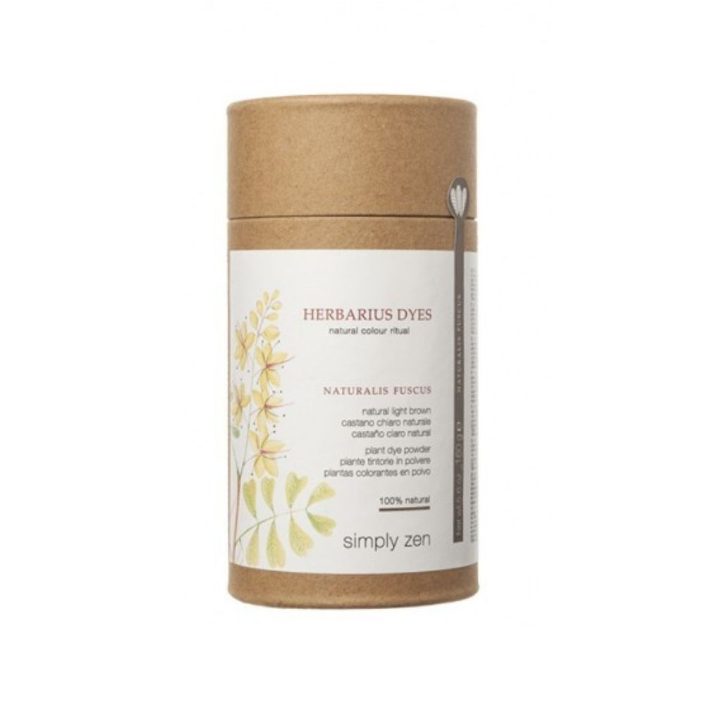 SIMPLY ZEN - HERBARIUS DYES 100% NATURAL - NATURALIS FUSCUS (160g) Polvere tinto
